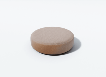 Housse pour assise de fauteuil rond