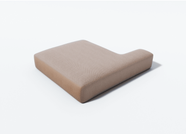 Coussin de chaise longue droit