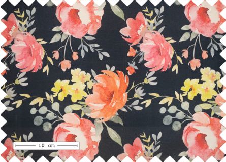 Toile Imprimé fleurs