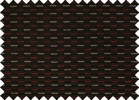 Tissu Automobile Silverstone Rouge